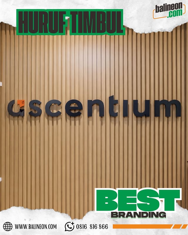 Jasa Pembuatan Huruf Timbul Bali