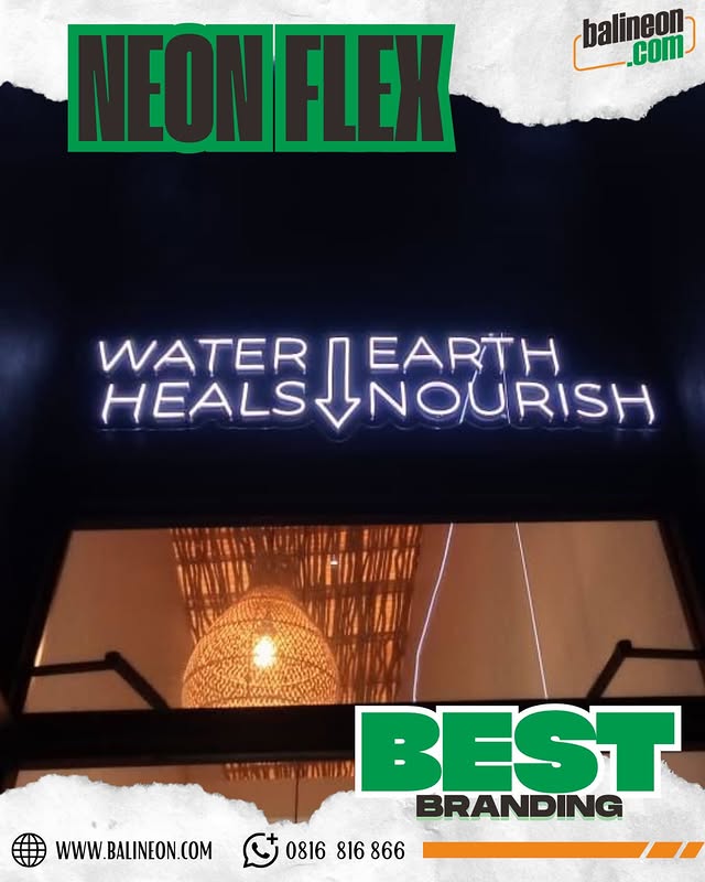 7 Powerful Ide Neon Flex Branding yang Stunning untuk Bisnis Bali