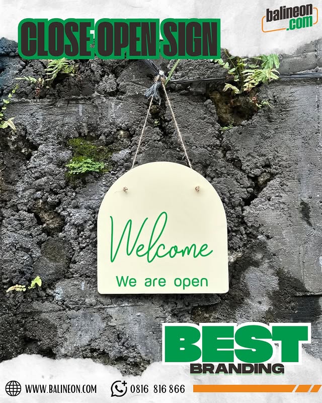 5 Powerful Review Close Open Sign yang Stunning untuk Bisnis Bali