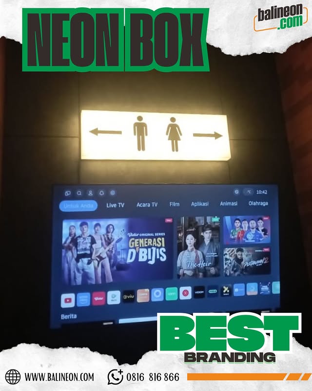 Butuh Neon Box Toilet Custom Bali? Ini 3 Standar Terbaik 2026